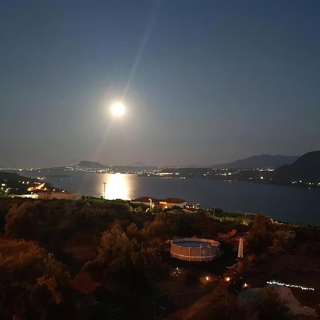 Souda Bay View With Private Pool Near Chania City Экстерьер фото