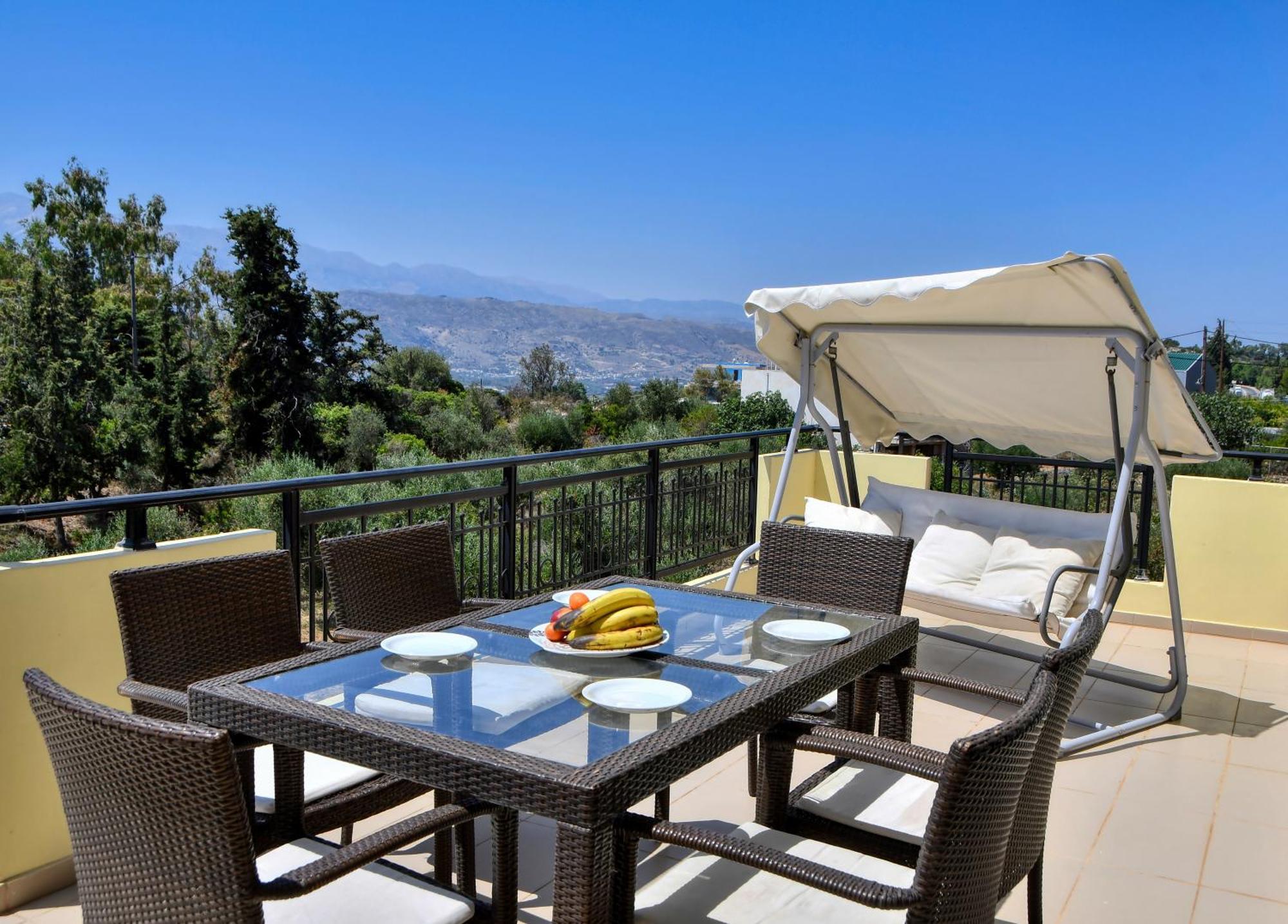 Souda Bay View With Private Pool Near Chania City Экстерьер фото